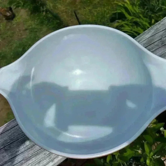 Vintage Pyrex 22K Gold on Brown "Early American" 444 Cinderella Bowl, 4 … - Picture 2 of 7